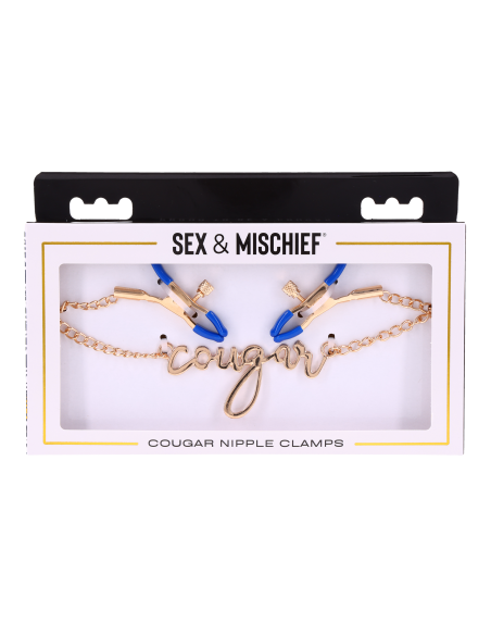 SPORTSHEETS COUGAR NIPPLE CLAMPS