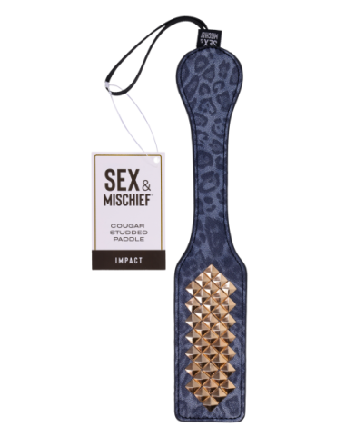 SPORTSHEETS COUGAR STUDDED PADDLE