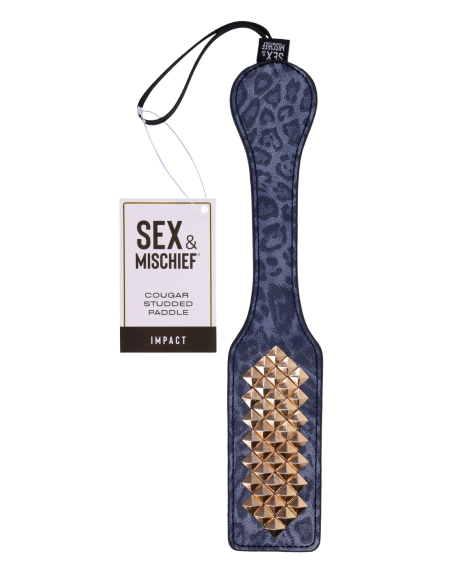 SPORTSHEETS COUGAR STUDDED PADDLE