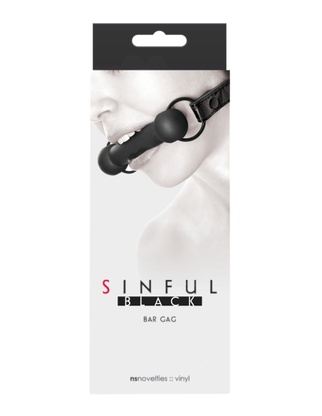 MORDAZA DE BAR SINFUL NEGRO