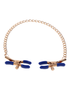 SPORTSHEETS COUGAR CHAINED NIPPLE CLAMPS 2