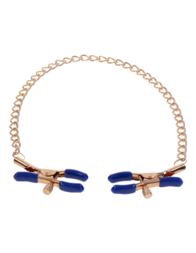 SPORTSHEETS PINZAS PARA PEZONES CON CADENA DE PUMA