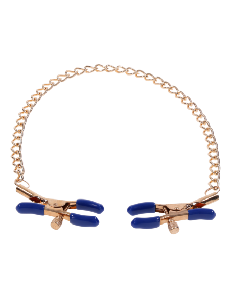 SPORTSHEETS PINZAS PARA PEZONES CON CADENA DE PUMA