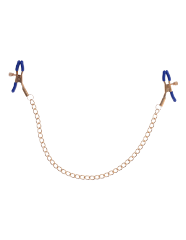 SPORTSHEETS COUGAR CHAINED NIPPLE CLAMPS