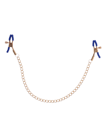 SPORTSHEETS COUGAR CHAINED NIPPLE CLAMPS