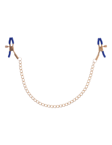 SPORTSHEETS COUGAR CHAINED NIPPLE CLAMPS
