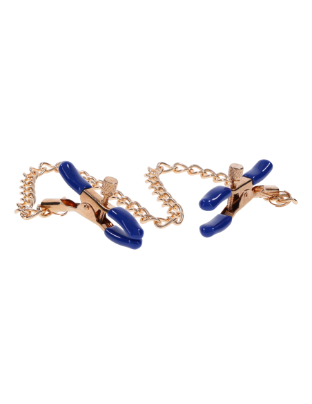 SPORTSHEETS COUGAR CHAINED NIPPLE CLAMPS