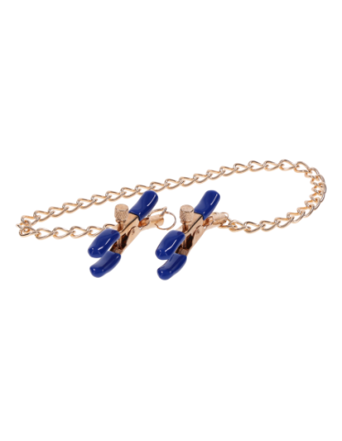 SPORTSHEETS COUGAR CHAINED NIPPLE CLAMPS