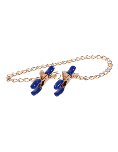 SPORTSHEETS COUGAR CHAINED NIPPLE CLAMPS
