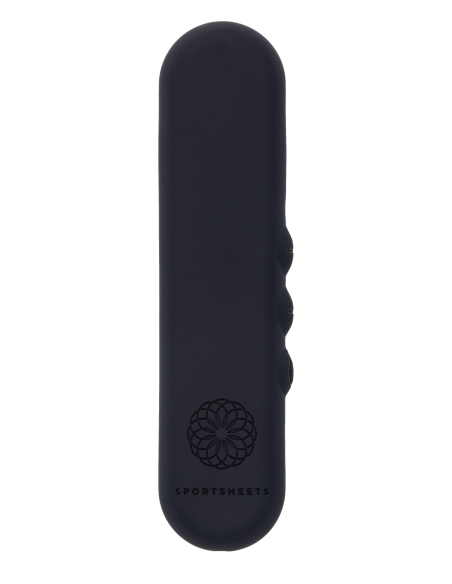 SPORTSHEETS PIVOT FLAT BULLET, BLACK