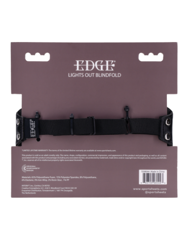 SPORTSHEETS EDGE LIGHTS OUT BLINDFOLD