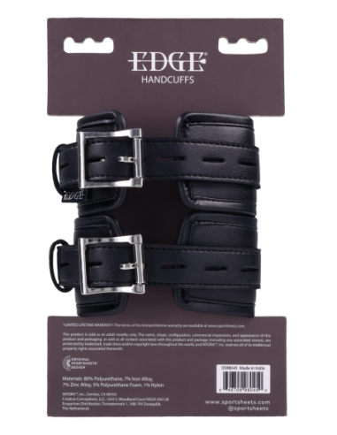 SPORTSHEETS EDGE HANDCUFFS