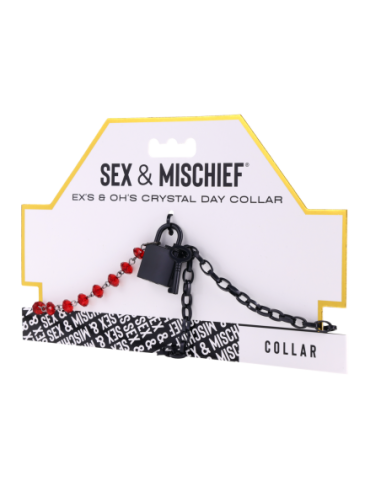 SPORTSHEETS EX'S AND OH'S CRYSTAL DAY COLLAR