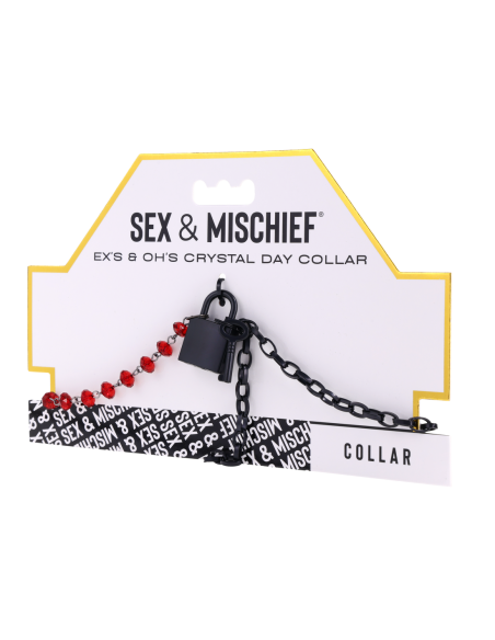 SPORTSHEETS EX'S AND OH'S CRYSTAL DAY COLLAR