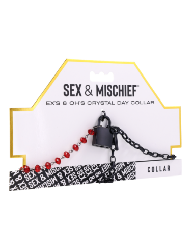 SPORTSHEETS EX'S AND OH'S CRYSTAL DAY COLLAR