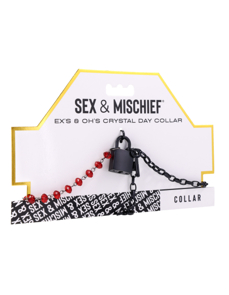 SPORTSHEETS EX'S AND OH'S CRYSTAL DAY COLLAR