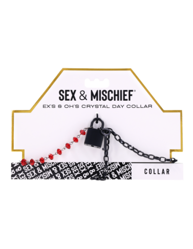 SPORTSHEETS EX'S AND OH'S CRYSTAL DAY COLLAR