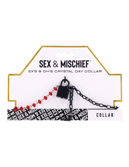 SPORTSHEETS EX'S AND OH'S CRYSTAL DAY COLLAR