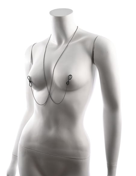 SPORTSHEETS EX'S AND OH'S BODY JEWELRY WITH NIPPLE TIES