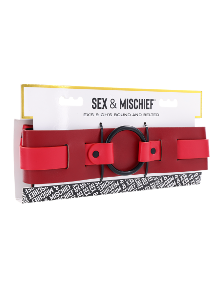 SPORTSHEETS EX'S AND OH'S BOUND AND BELTED