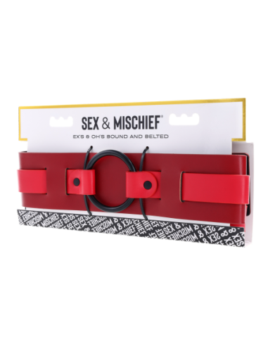 SPORTSHEETS EX'S AND OH'S BOUND AND BELTED