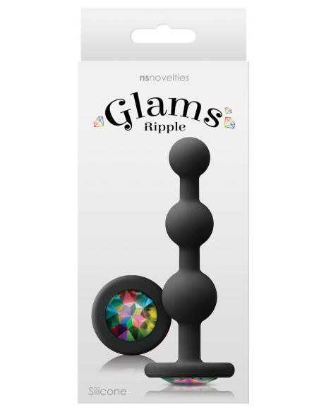 GLAMS RIPPLE ARCO IRIS GEMA NEGRO
