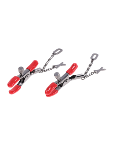 SPORTSHEETS EX'S AND OH'S NIPPLE CLAMPS