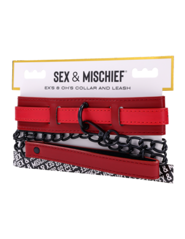 SPORTSHEETS EX'S AND OH'S COLLAR AND LEASH