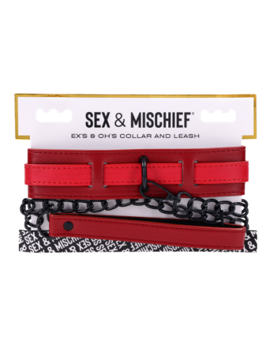 SPORTSHEETS EX'S AND OH'S COLLAR AND LEASH