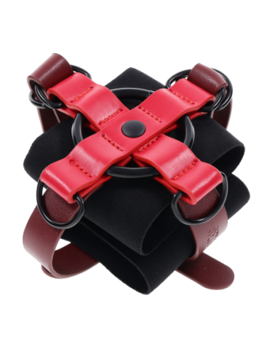 SPORTSHEETS EX'S AND OH'S CROSS CUFFS