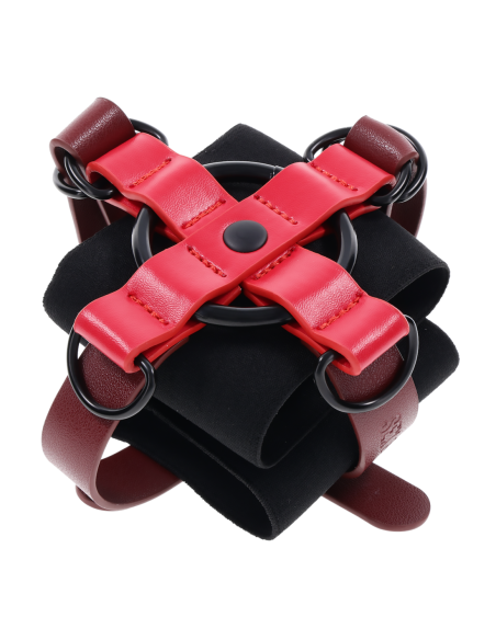 SPORTSHEETS EX'S AND OH'S CROSS CUFFS