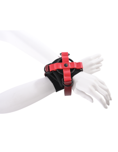 SPORTSHEETS EX'S AND OH'S CROSS CUFFS