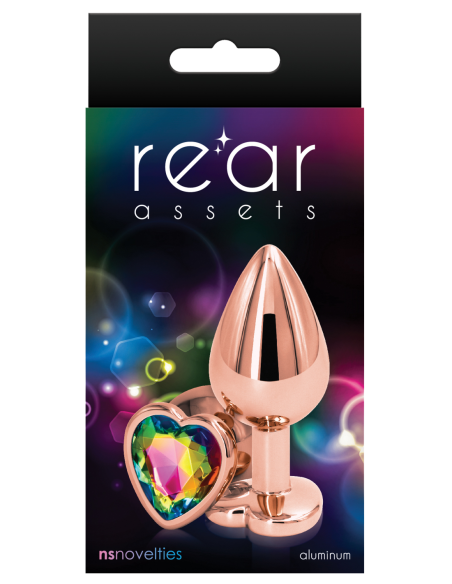 ACTIVO TRASERO ORO ROSA CORAZÓN M ARCO IRIS