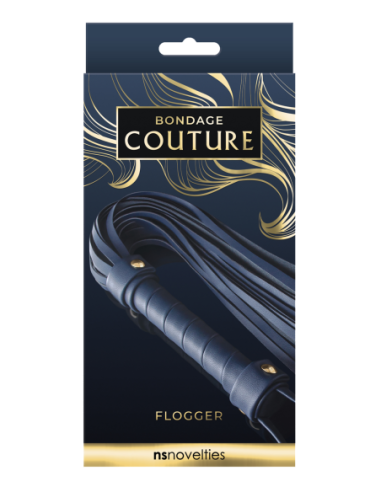 FLOGGER BONDAGE COUTURE AZUL