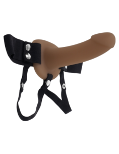 SELOPA OUR FIRST HOLLOW STRAP ON DARK 6 INCH