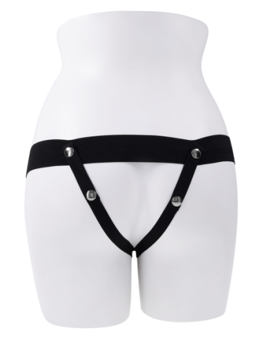 SELOPA OUR FIRST HOLLOW STRAP ON DARK 6 INCH