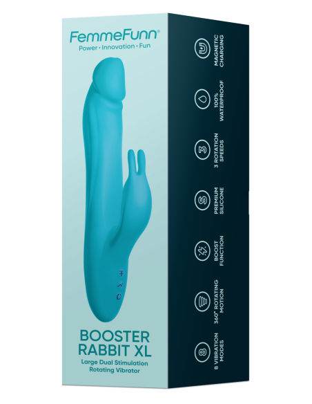 FEMMEFUNN BOOSTER CONEJO XL TURQUESA