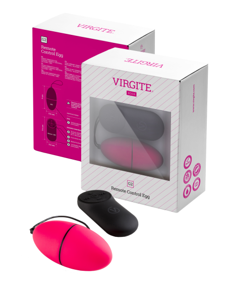 VIRGITE G2 REMOTE CONTROL EGG G2 PINK