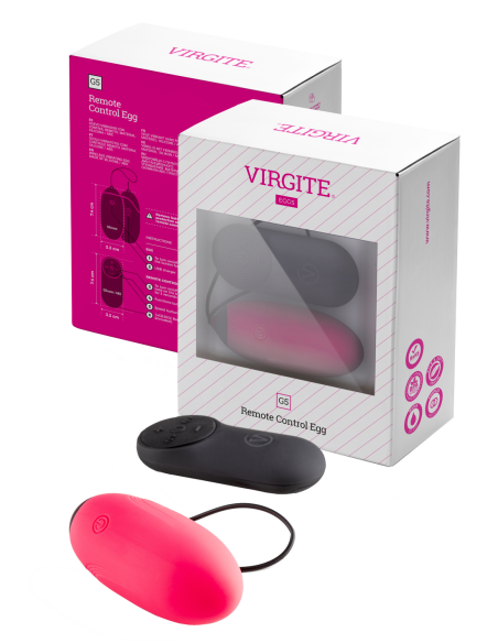 VIRGITE G5 HUEVO RECARGABLE Y MANDO A DISTANCIA G5 ROSA