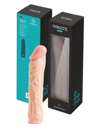 VIRGITE S2 PENE REALISTA FUNDA S2 CARNE 19,5 CM...