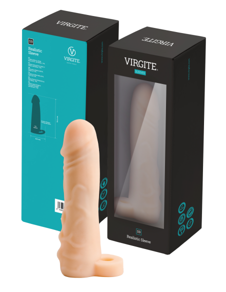 VIRGITE S9 PENE REALISTA FUNDA S9 CARNE 16,4 CM CARNE