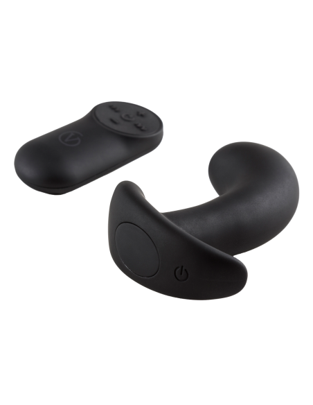 VIRGITE  PROSTATIC VIBRATOR WITH REMOTE CONTROL BLACK