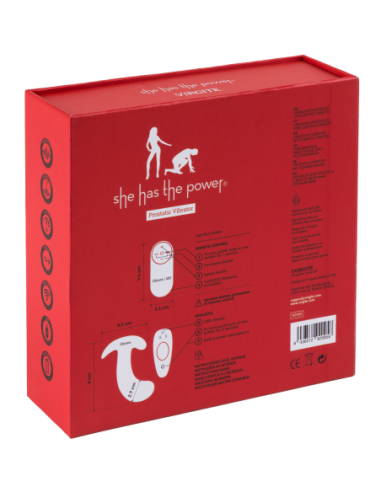 VIRGITE  PROSTATIC VIBRATOR WITH REMOTE CONTROL...