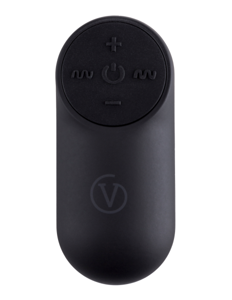 VIRGITE VIBRADOR PROSTÁTICO CON MANDO A DISTANCIA NEGRO
