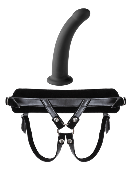 VIRGITE ARNÉS UNIVERSAL CON CONSOLADOR NEGRO TALLA M NEGRO