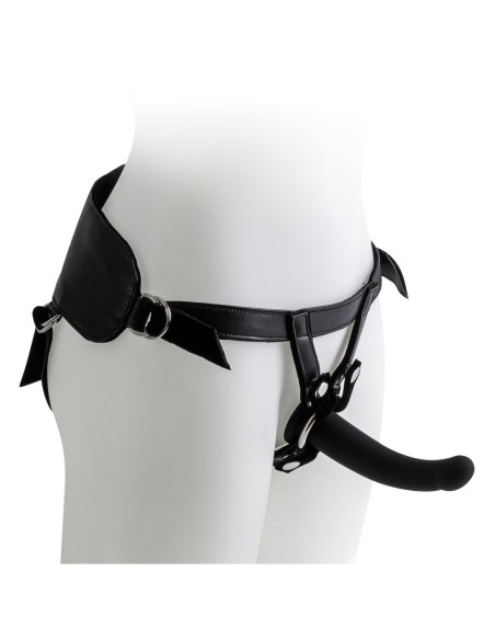VIRGITE ARNÉS UNIVERSAL CON CONSOLADOR NEGRO TALLA M NEGRO