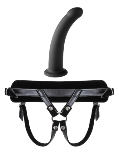 VIRGITE ARNÉS UNIVERSAL CON CONSOLADOR NEGRO...