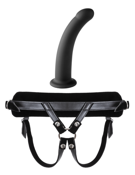 VIRGITE ARNÉS UNIVERSAL CON CONSOLADOR NEGRO TALLA L NEGRO