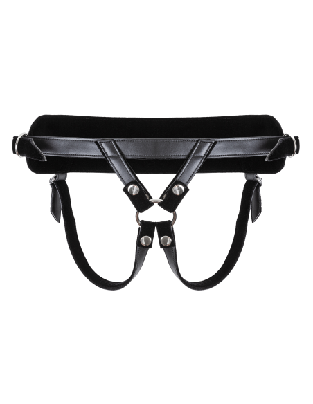 VIRGITE ARNÉS UNIVERSAL CON CONSOLADOR NEGRO TALLA L NEGRO