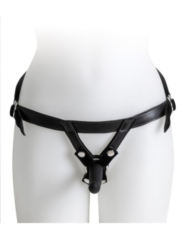 VIRGITE  UNIVERSAL HARNESS WITH BLACK DILDO SET...